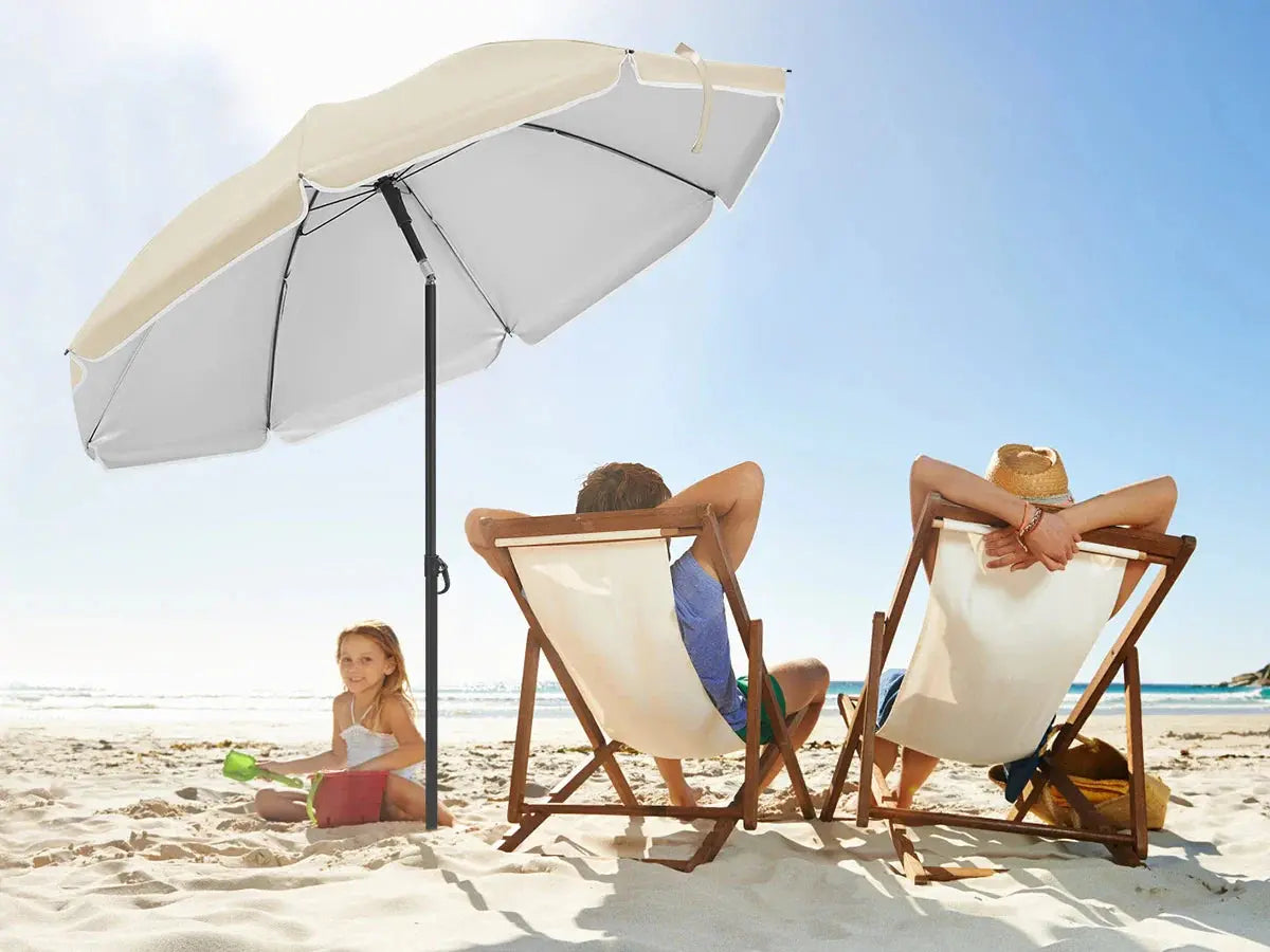Parasol de Plage – Ombre Fraîche et Style Estival
