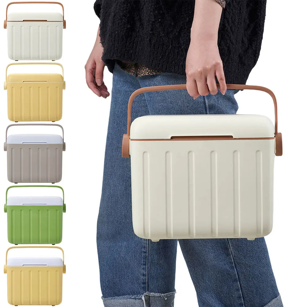 Glacière Isotherme 6L Portable – Boîte à Glace Outdoor Camping & Plage