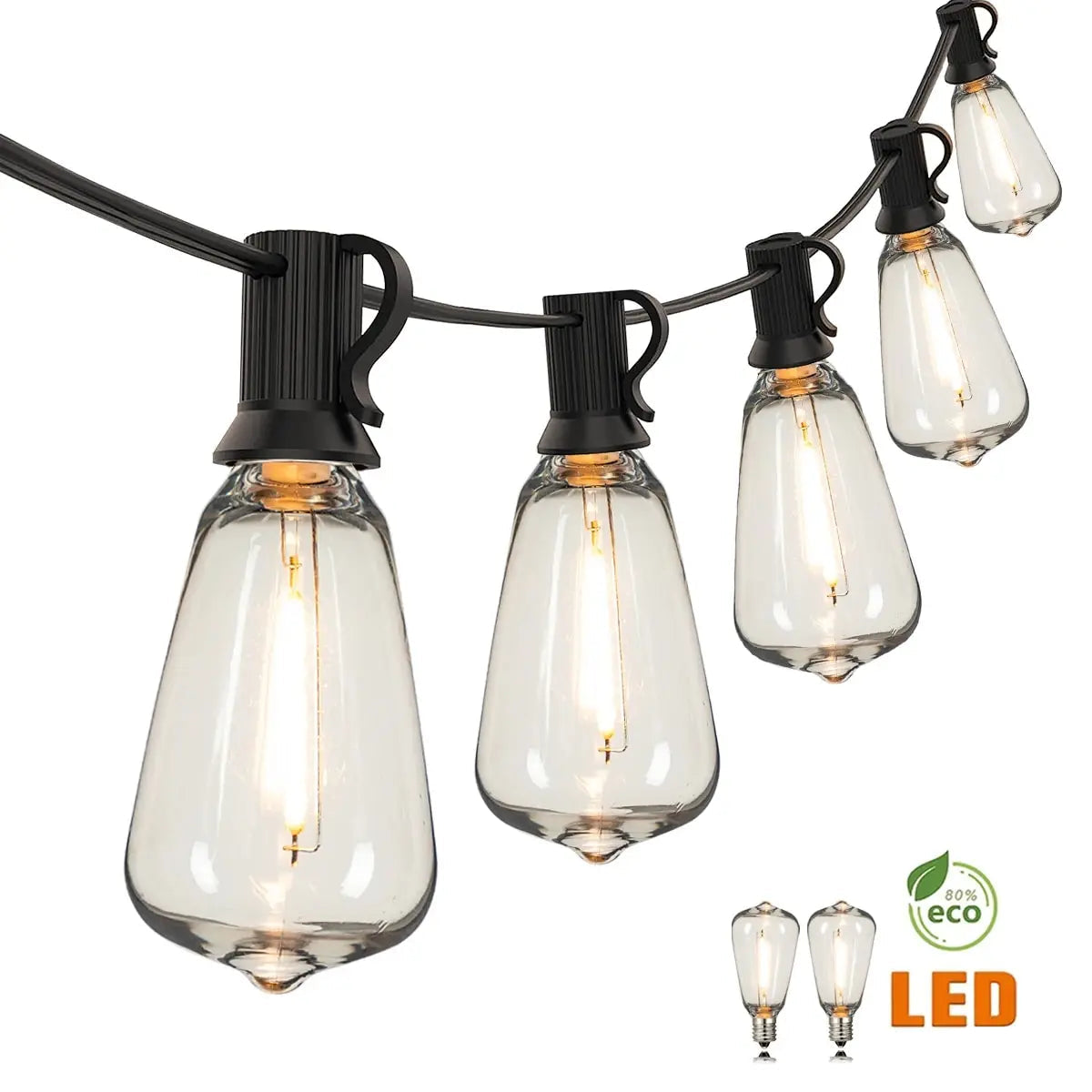 Guirlande Lumineuse LED Extérieure Étanche – Intensité Variable