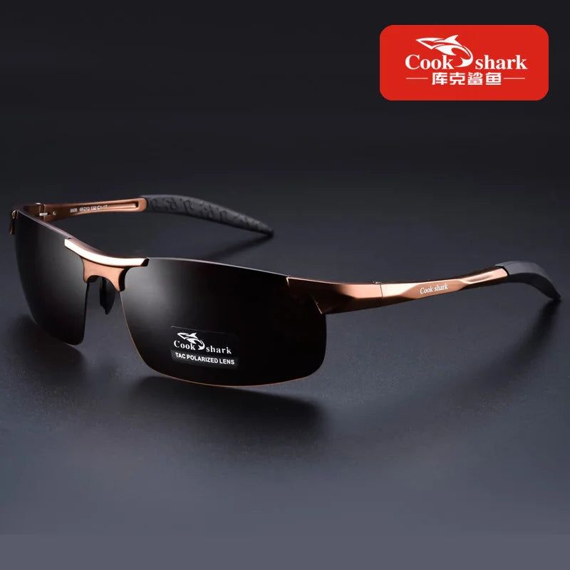 Lunettes de Soleil Polarisées Homme – Aluminium Magnésium