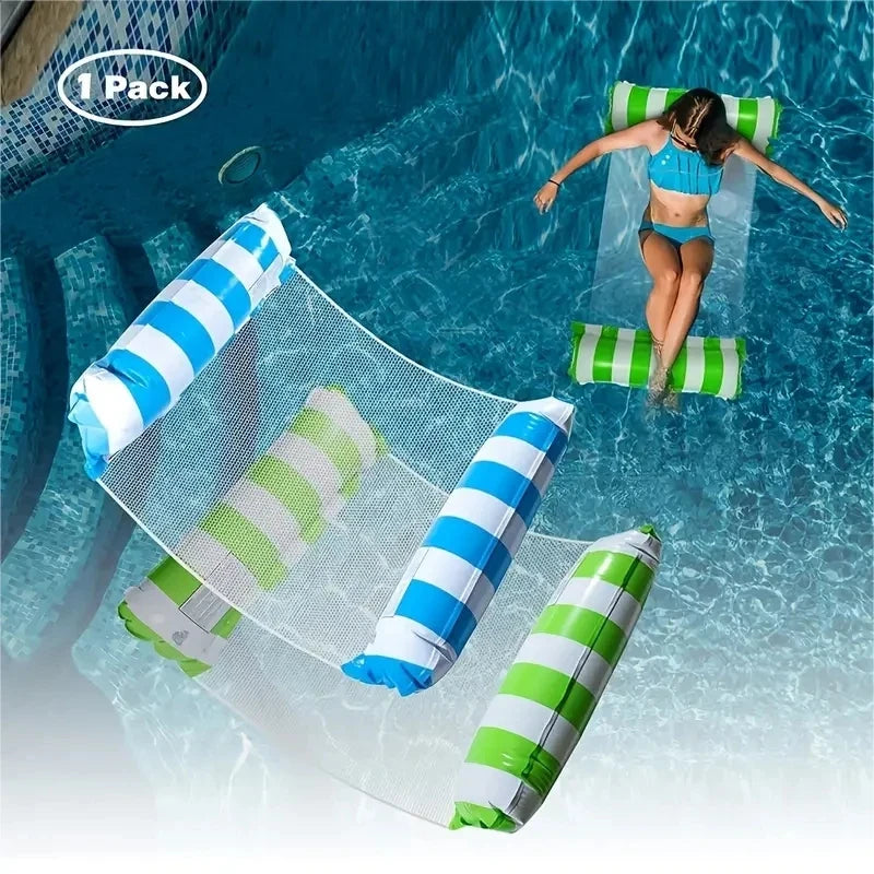 Hamac Flottant Gonflable Pliable – Matelas Air Piscine Relax