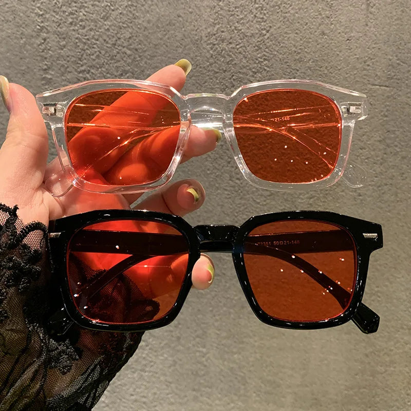 Lunettes de Soleil Carrées Polygonales RMM 2025 – Style Unisexe