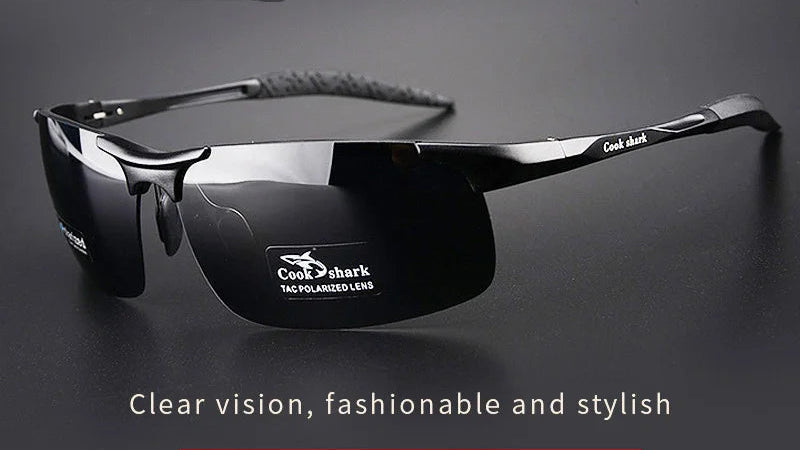 Lunettes de Soleil Polarisées Homme – Aluminium Magnésium