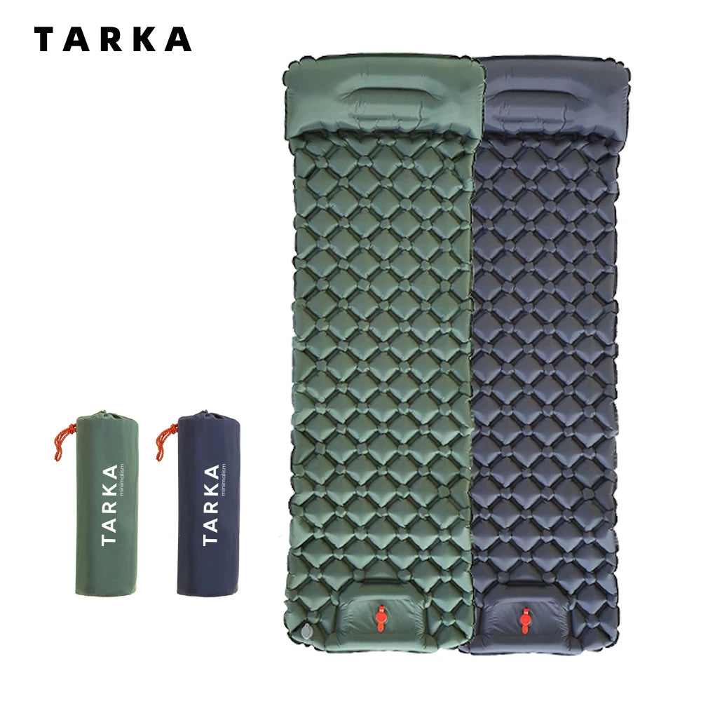 Matelas Camping Gonflable Auto-Gonflant – Coussin Intégré Outdoor