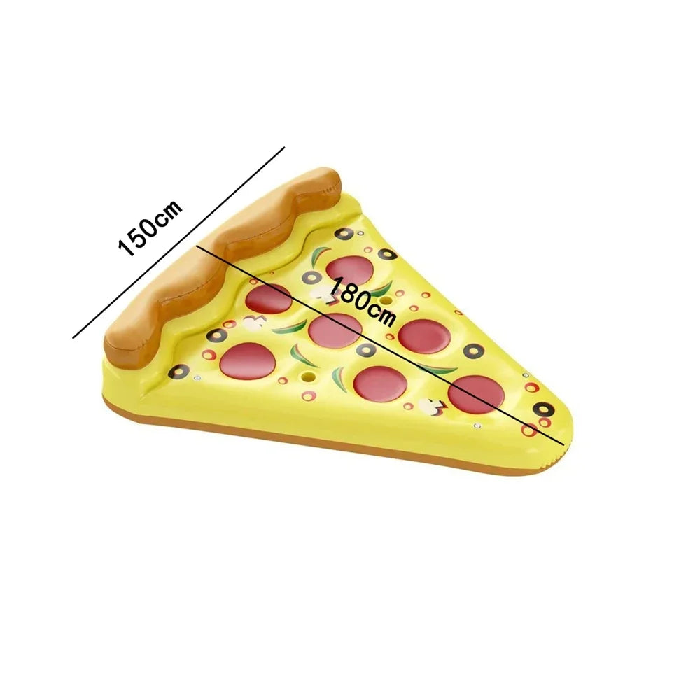 Matelas Gonflable Piscine Pizza Géante – Bouée Flottante Fun