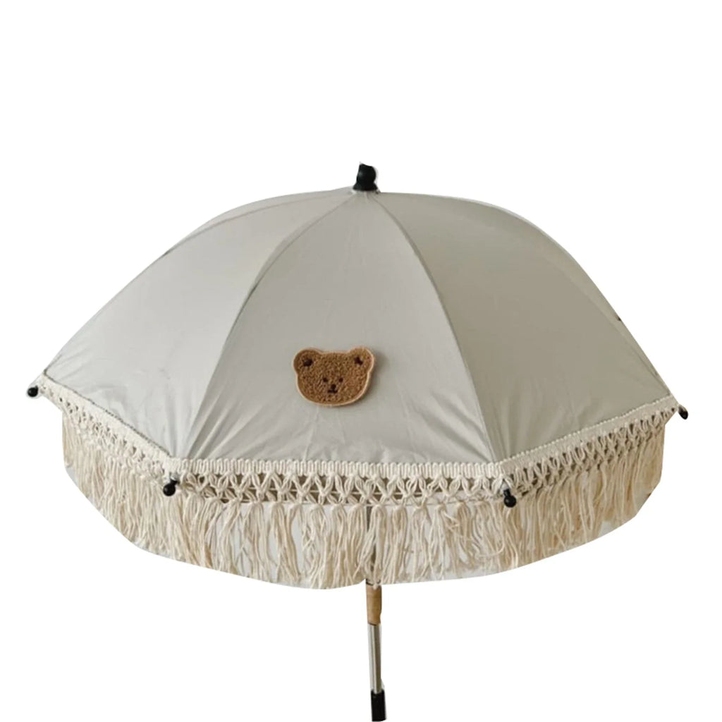 Parasol Plage Enfant – Motif Ours Cartoon & Glands