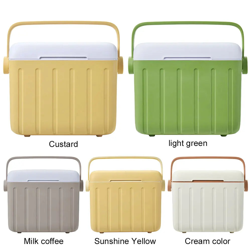 Glacière Isotherme 6L Portable – Boîte à Glace Outdoor Camping & Plage