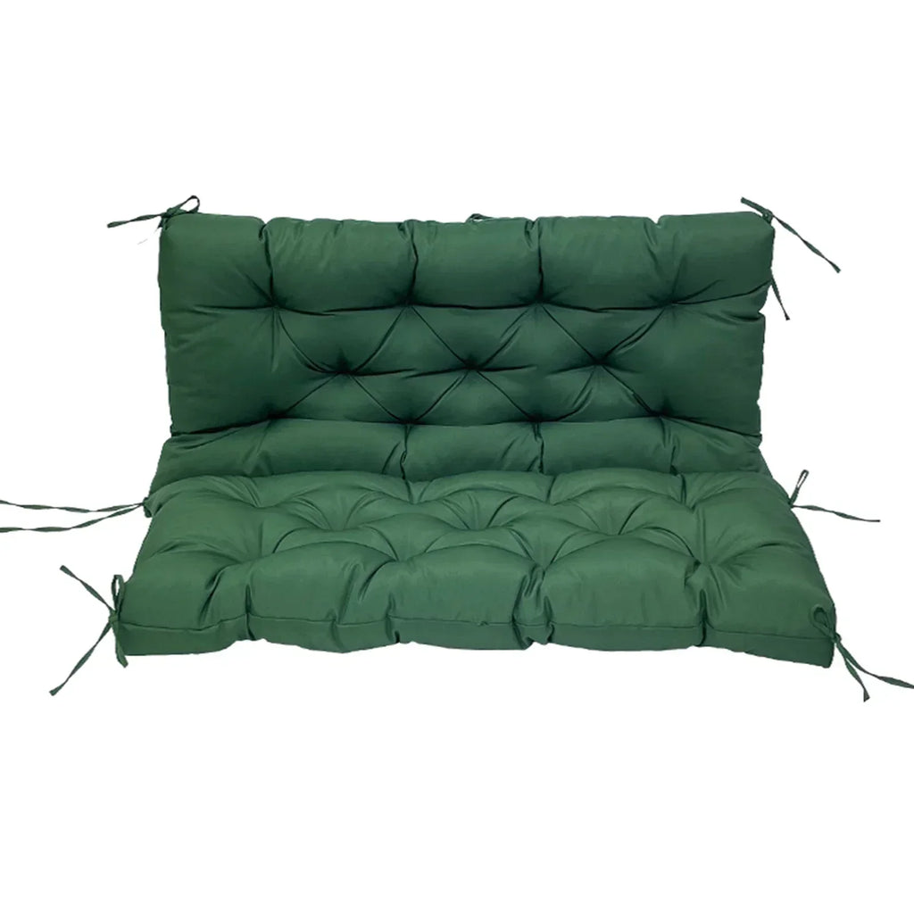 Coussin Étanche pour Banc de Jardin – 2/3 Places avec Dossier