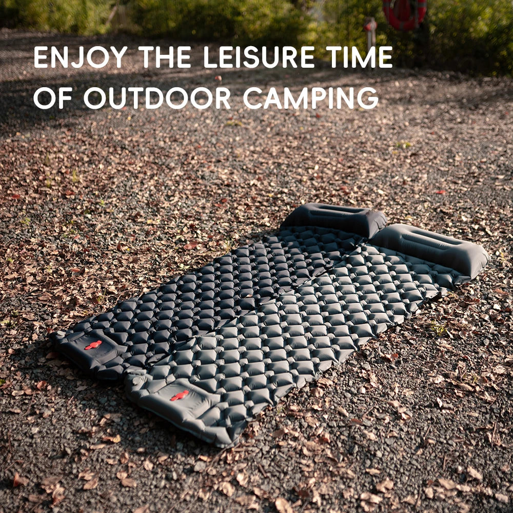 Matelas Camping Gonflable Auto-Gonflant – Coussin Intégré Outdoor