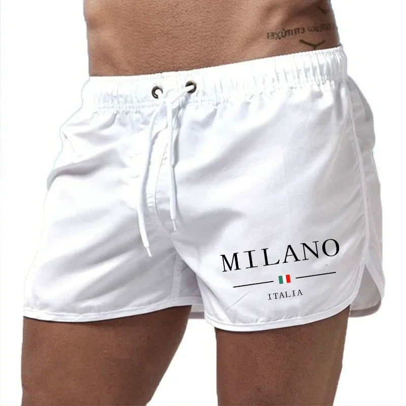 Short de Bain Homme Été 2025 – Séchage Rapide Style Urbain