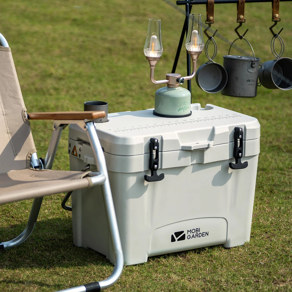 Glacière Portable 25L – Grande Capacité pour Camping, Voiture & Plage