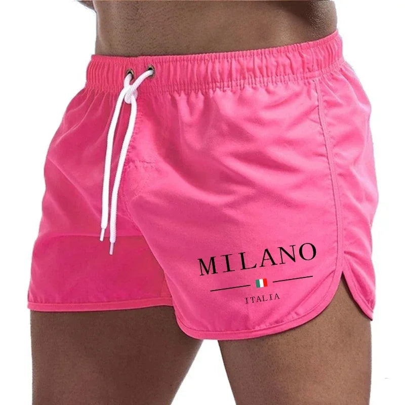 Short de Bain Homme Été 2025 – Séchage Rapide Style Urbain