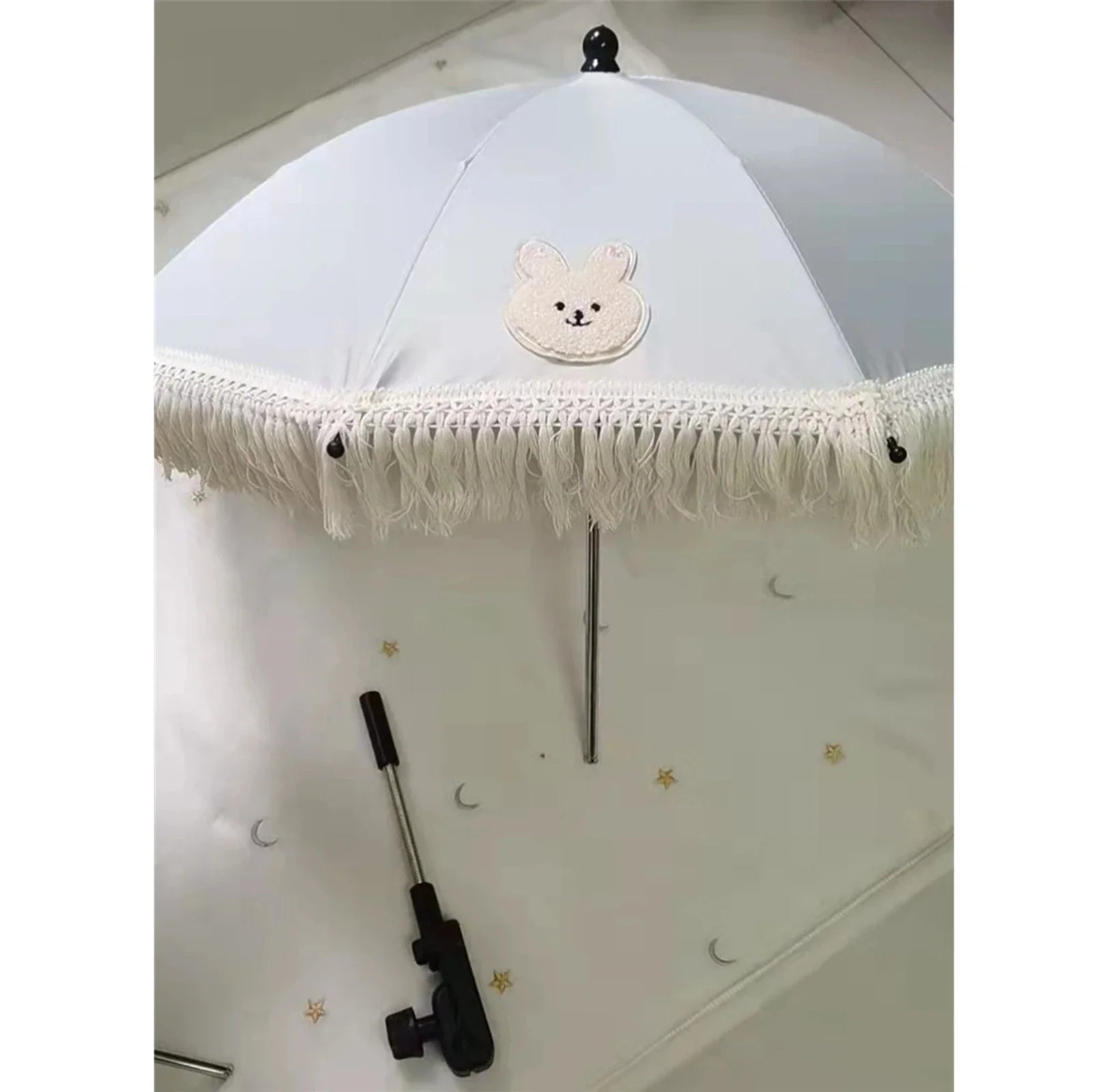 Parasol Plage Enfant – Motif Ours Cartoon & Glands Le petit Souk