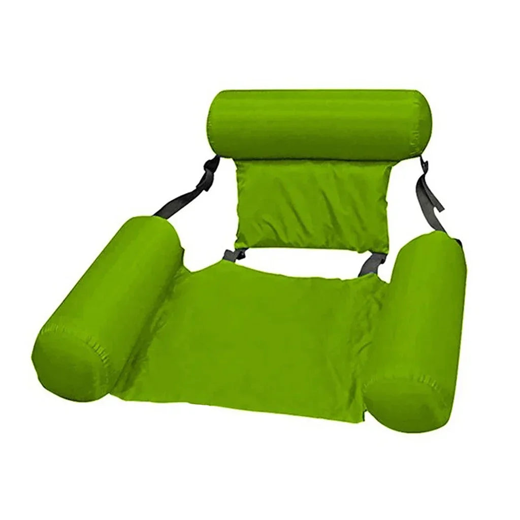 Matelas Gonflable Piscine 4-en-1 – Hamac, Fauteuil & Float Water