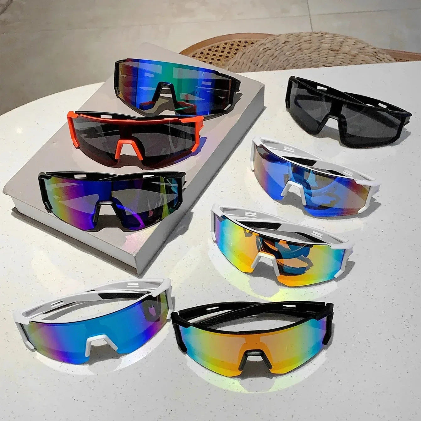Lunettes de Sport Vintage – Unisexe Design Luxe