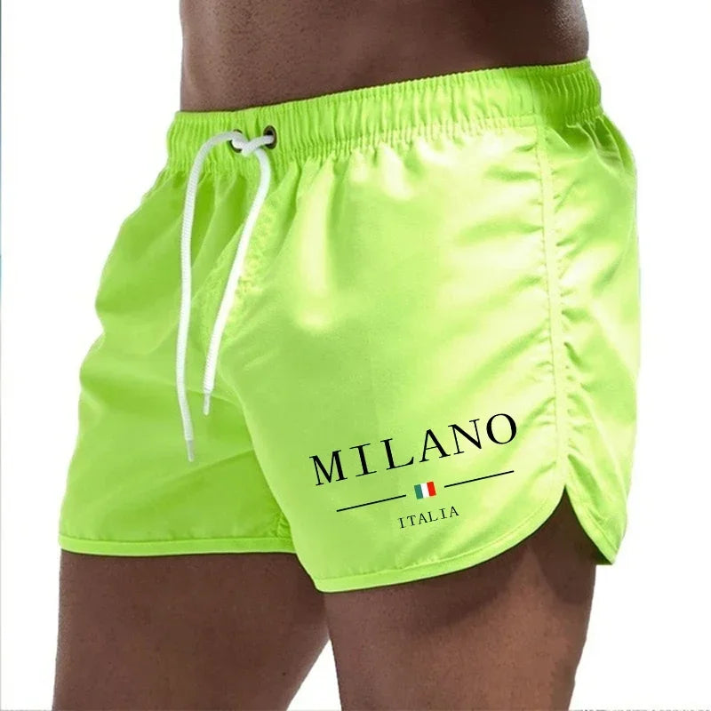 Short de Bain Homme Été 2025 – Séchage Rapide Style Urbain