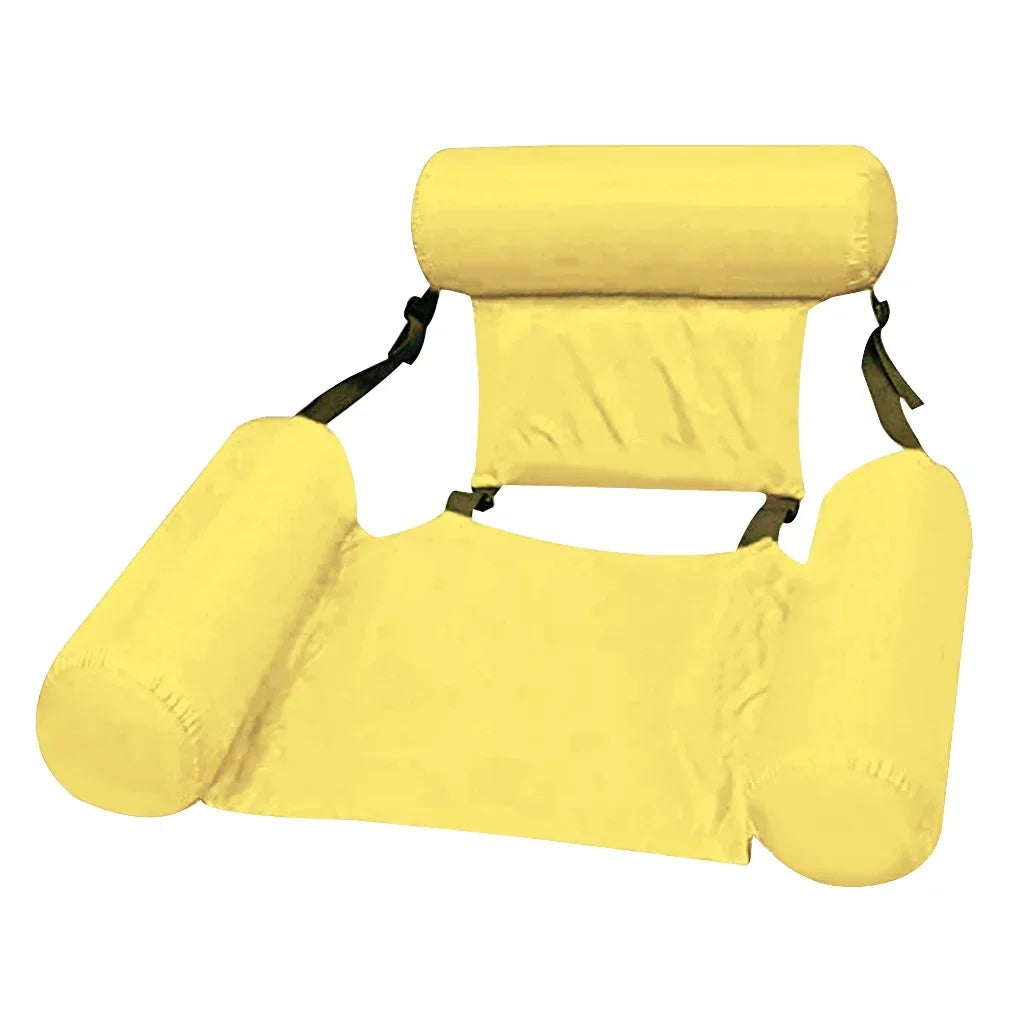 Matelas Gonflable Piscine 4-en-1 – Hamac, Fauteuil & Float Water