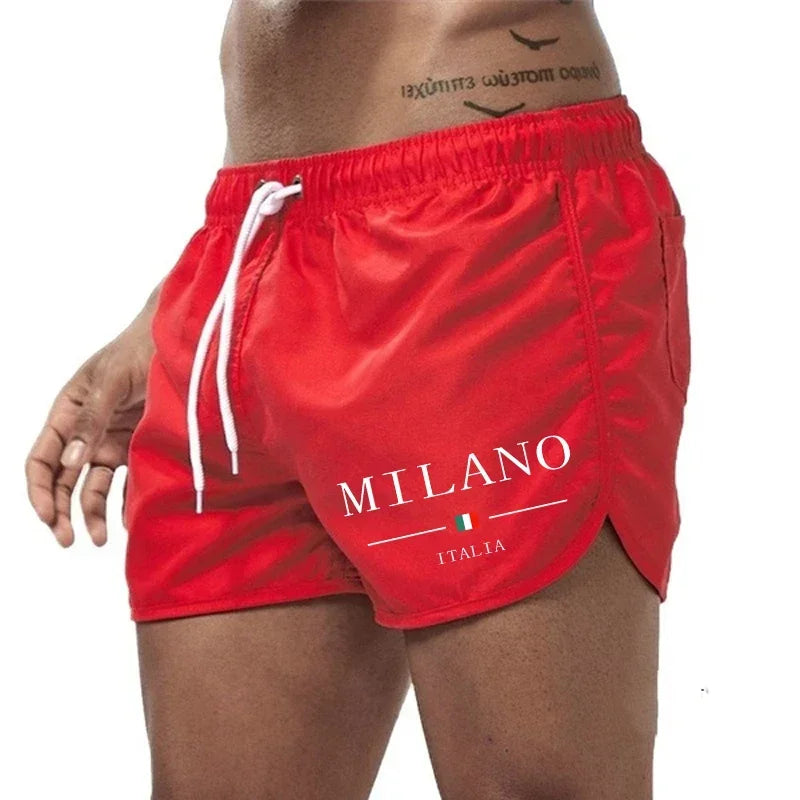 Short de Bain Homme Été 2025 – Séchage Rapide Style Urbain