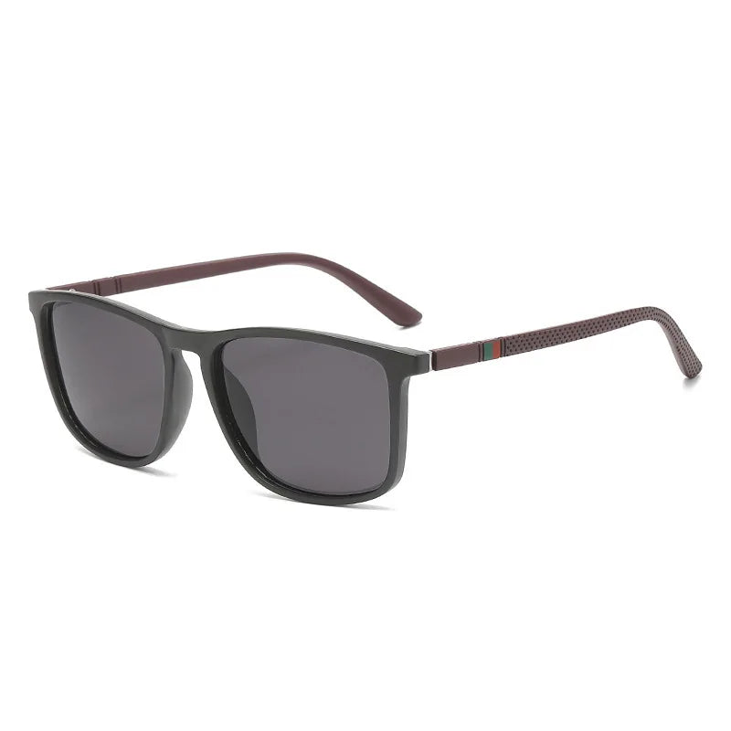 Lunettes Polarisées – Large Monture Carrée Unisexe