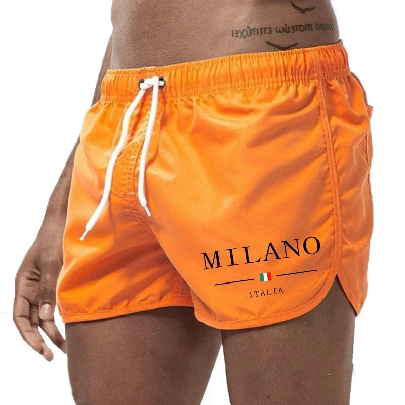 Short de Bain Homme Été 2025 – Séchage Rapide Style Urbain