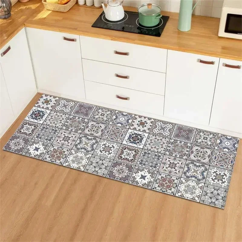 Tapis de Cuisine PVC Antidérapant – Imperméable & Anti-Taches