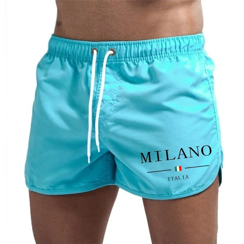 Short de Bain Homme Été 2025 – Séchage Rapide Style Urbain