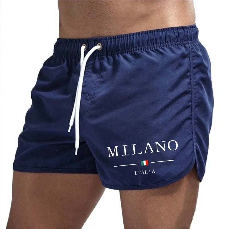 Short de Bain Homme Été 2025 – Séchage Rapide Style Urbain