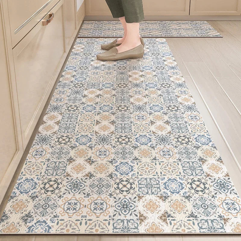 Tapis de Cuisine PVC Antidérapant – Imperméable & Anti-Taches