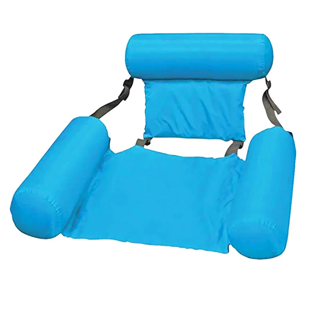 Matelas Gonflable Piscine 4-en-1 – Hamac, Fauteuil & Float Water