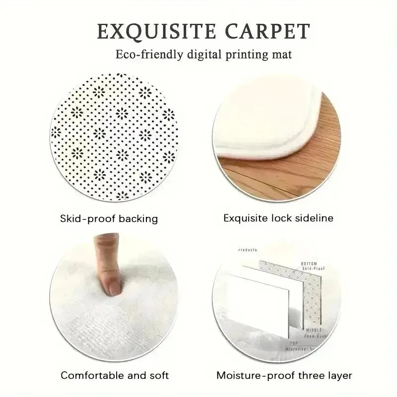 Tapis Extérieur Bohème Été – Antimoisissure & Déco Terrasse