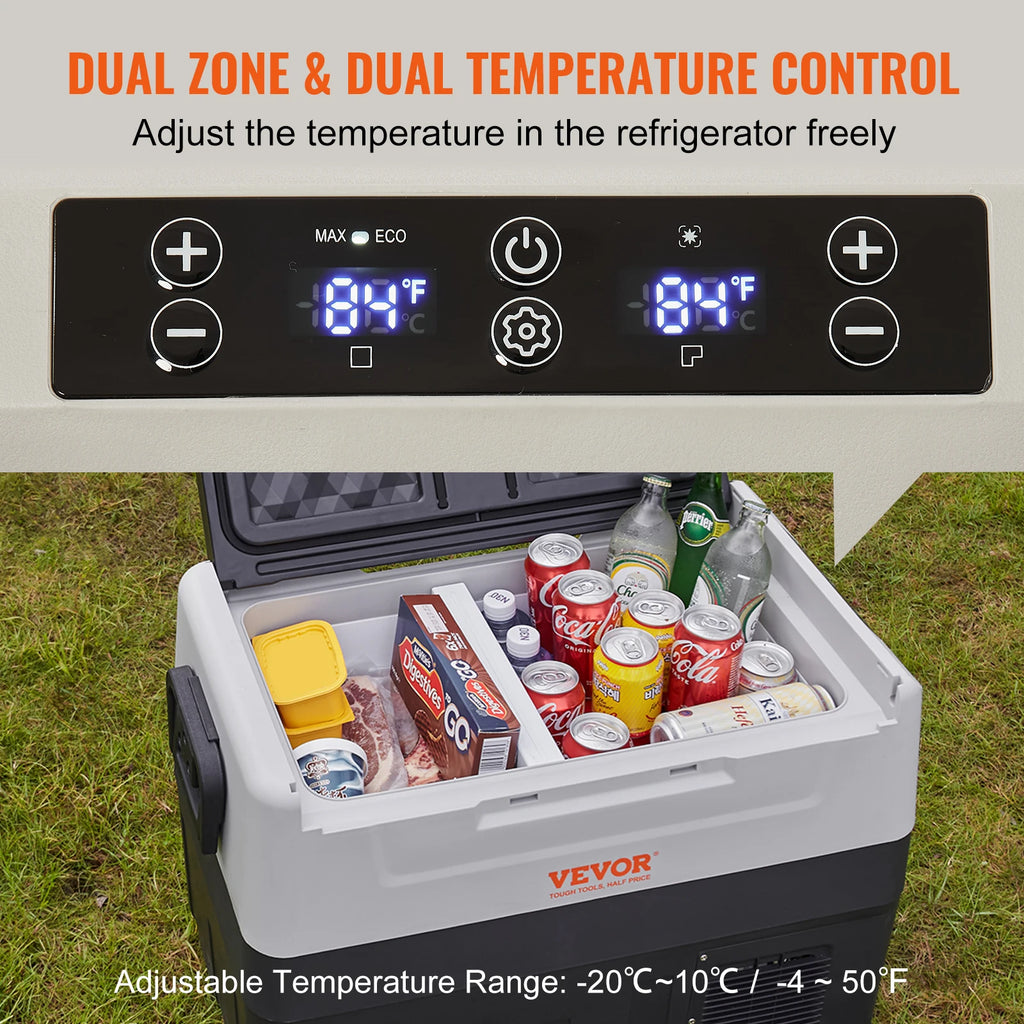 Réfrigérateur Portable 35L/45L/55L – Compresseur, Roues & Poignée Repliable