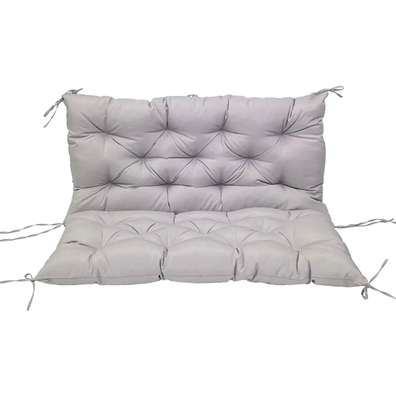 Coussin Étanche pour Banc de Jardin – 2/3 Places avec Dossier