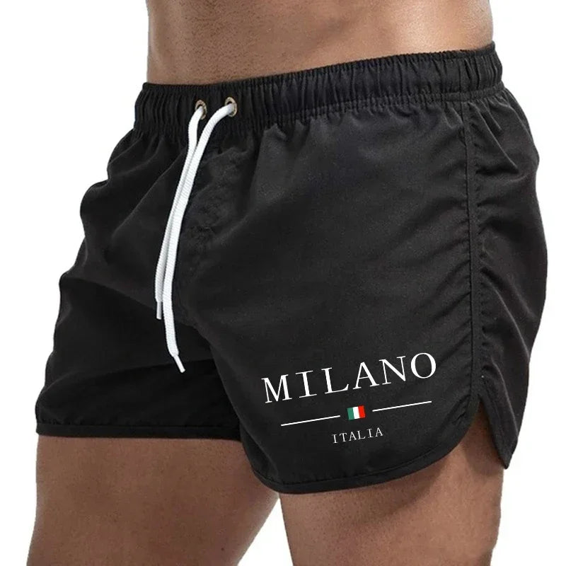 Short de Bain Homme Été 2025 – Séchage Rapide Style Urbain